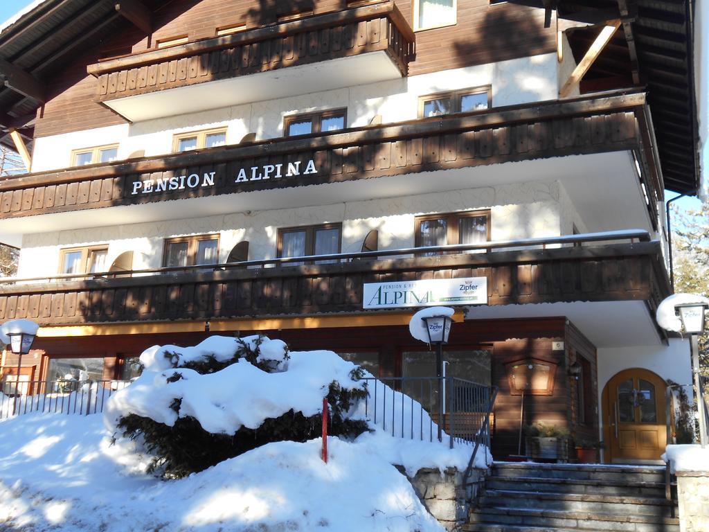 Pension Alpina Зильц Экстерьер фото